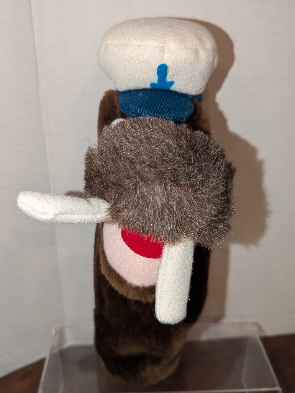 Vintage Dunlop Fun Golf Walrus Head Cover Plush 1980s Novelty